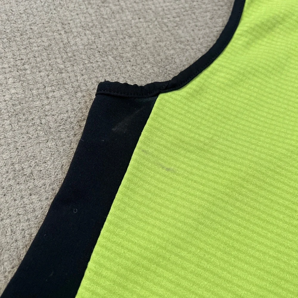 Vintage 2000s Patagonia R1 Polartec Regulator Fleece Vest Lime Green Black S